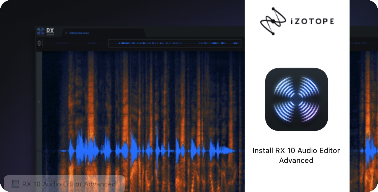 iZotope RX10 Audio Editor Advanced