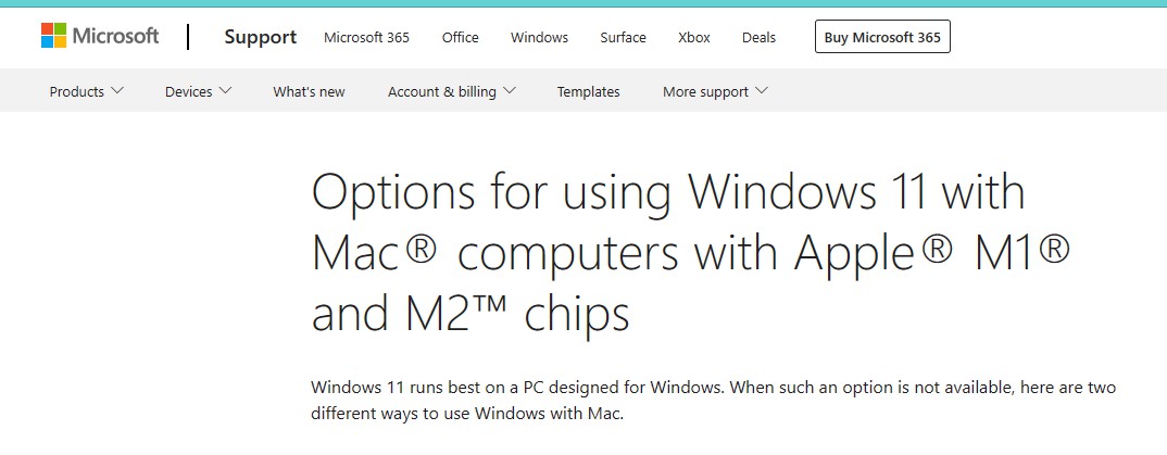 win11 on mac