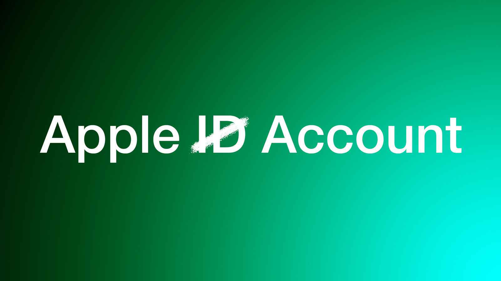 Apple Account