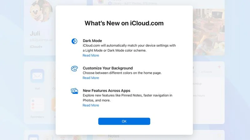 iCloud.com 网站